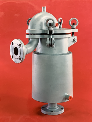 Jacketed filter pot.